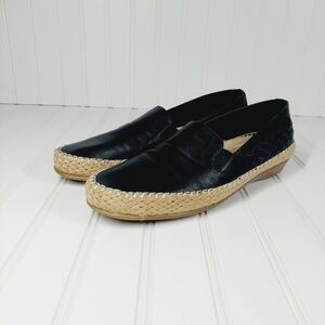 VANELI SPORT WOMENS Black LEATHER Casual Shoes E 779